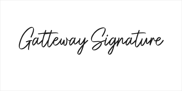 Gatteway Signature Logo