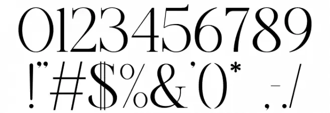Gatthika Font OTHER CHARS