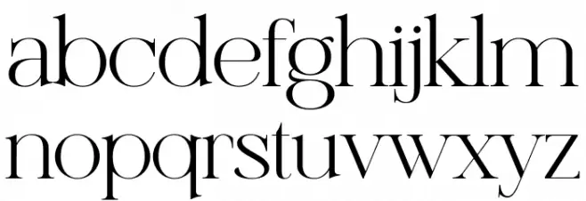Gatthika Font LOWERCASE