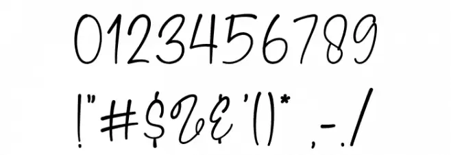 Gattone-Regular Font OTHER CHARS