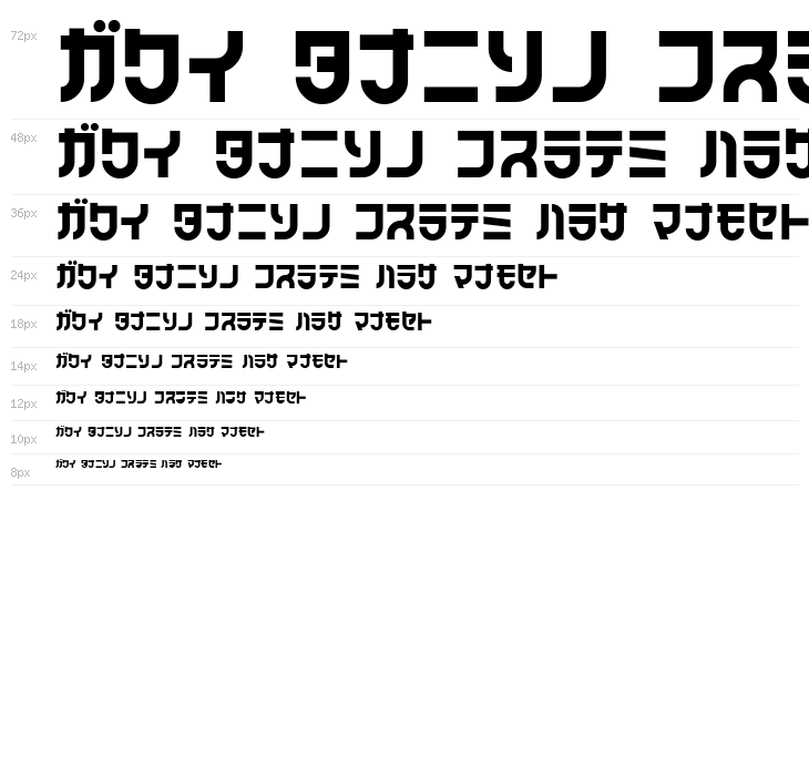 GauFontDonutShop Waterfall