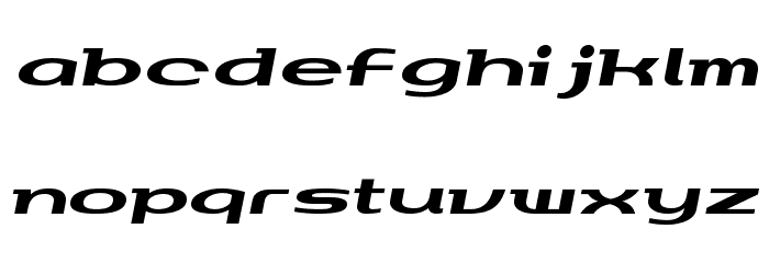 GauFontLoveRocketNeo Font LOWERCASE