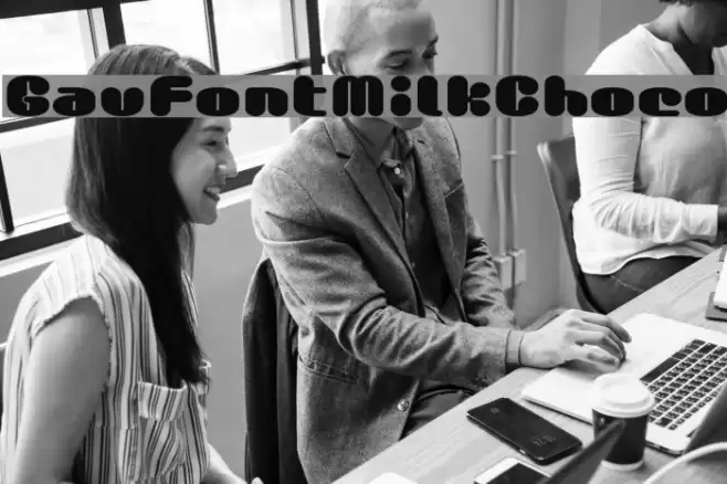 GauFontMilkChoco Font examples