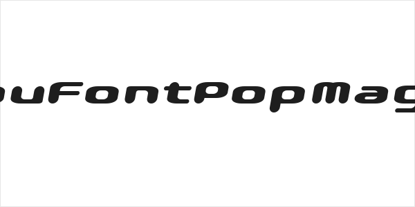 GauFontPopMagic Logo