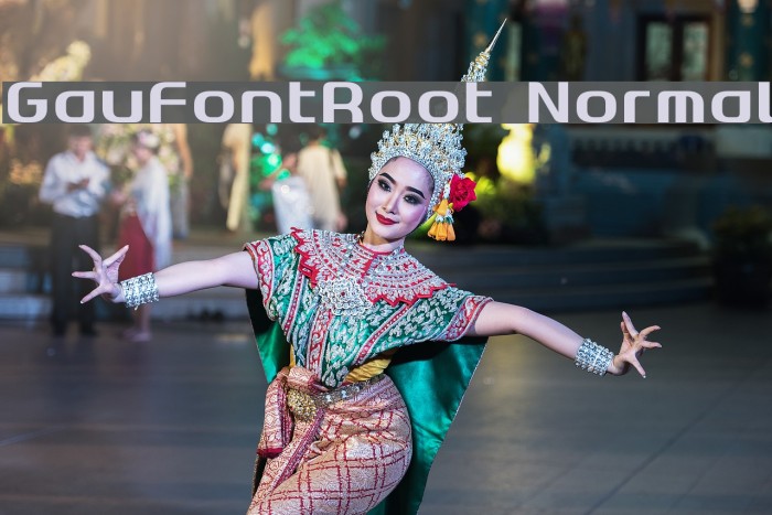 GauFontRoot Normal Example 1