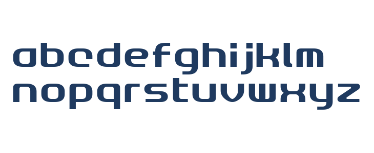 GauFontRoot Normal Lowercase