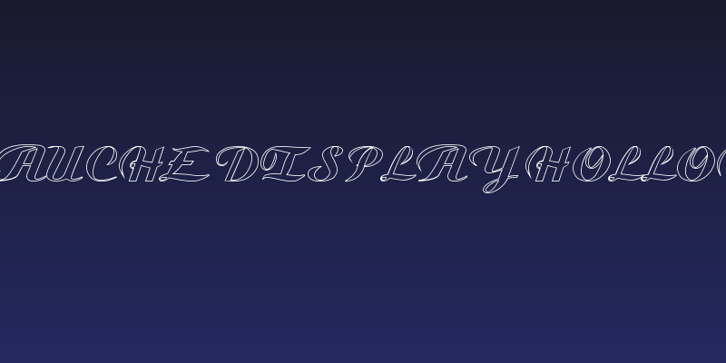 Gauche Display Hollow Social Header