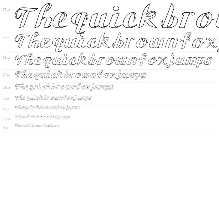 Gauche Display Hollow Waterfall