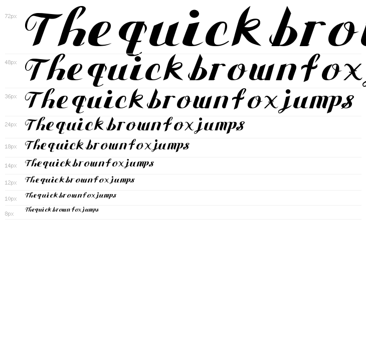 Gauche Display Waterfall