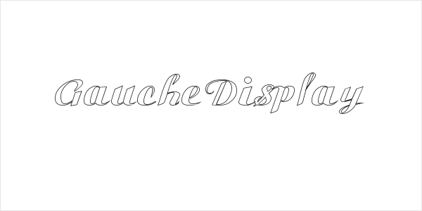 Gauche Display Logo
