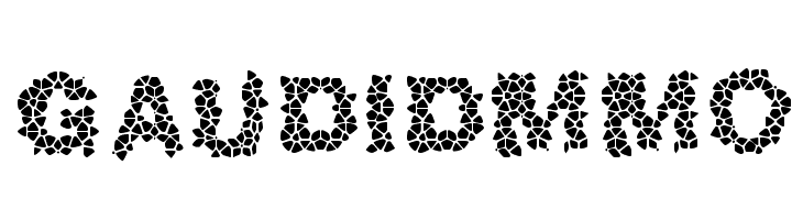 GaudiDemo  font caratteri gratis