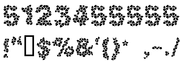 GaudiDemo Font OTHER CHARS
