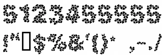 GaudiDemo Font OTHER CHARS