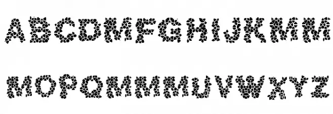 GaudiDemo Schriftart Groß