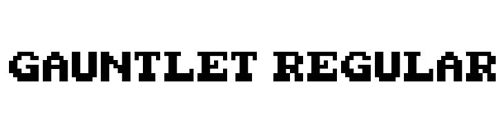 Gauntlet Regular  لخطوط تنزيل