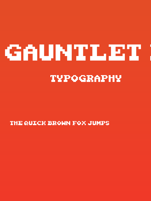 Gauntlet Regular Poster