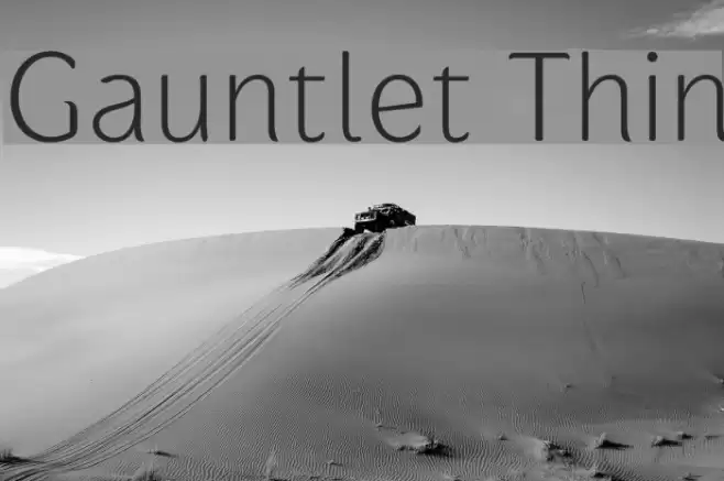 Gauntlet Thin examples