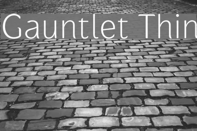 Gauntlet Thin examples