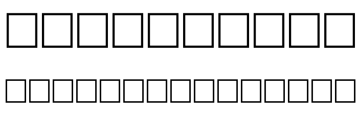 Gauri Regular Font OTHER CHARS