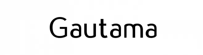 Gautama  Free Fonts Download