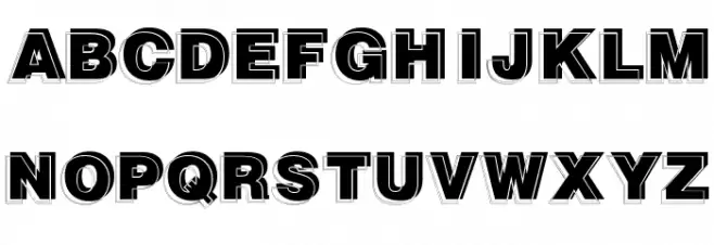 GautsMotelLowerLeft Font UPPERCASE