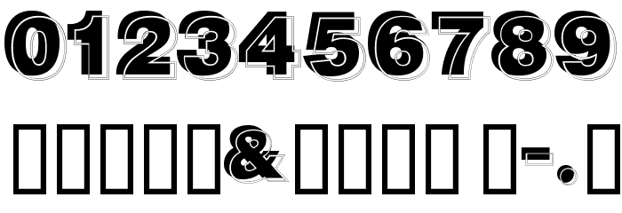 GautsMotelLowerRight Font OTHER CHARS