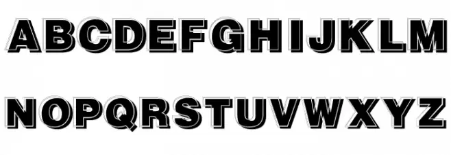 GautsMotelUpperLeft Polices MAJUSCULES