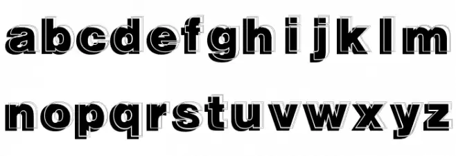 GautsMotelUpperRight फ़ॉन्ट लोअरकेस