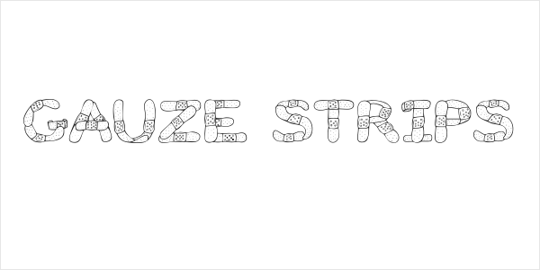 Gauze Strips Logo