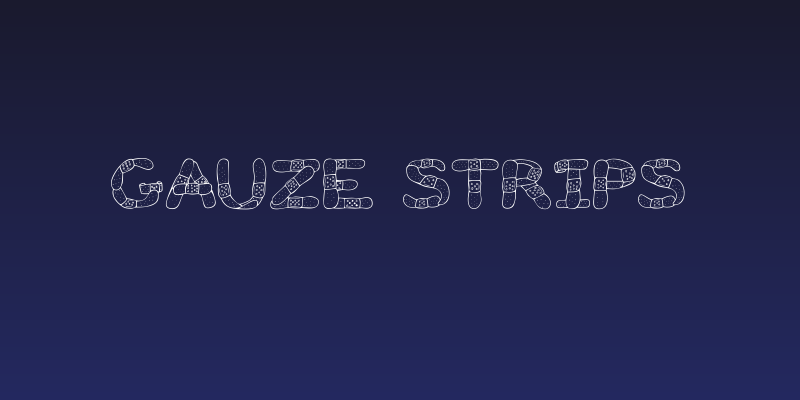 Gauze Strips Social Header