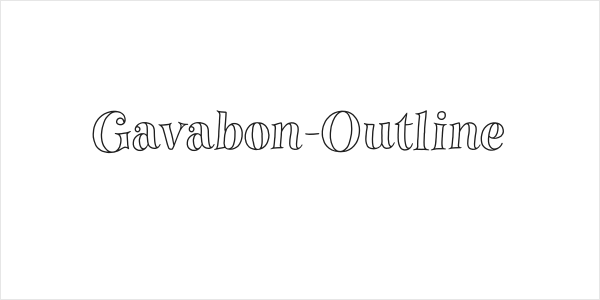 Gavabon-Outline Logo