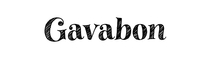 Gavabon Font