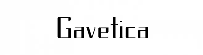 Gavetica  Descarca Fonturi Gratis