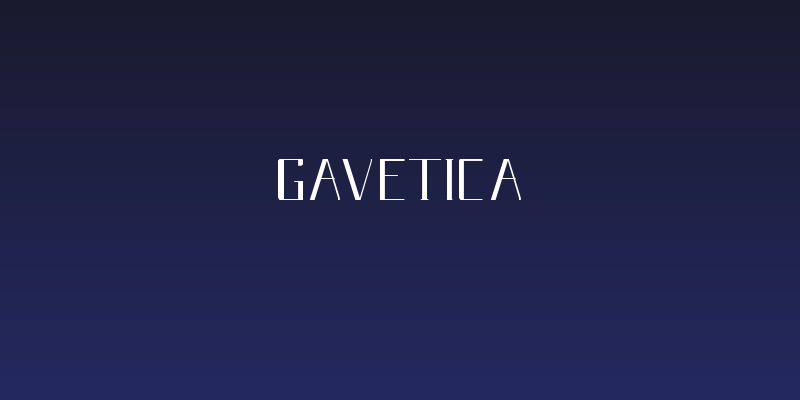 Gavetica Social Header
