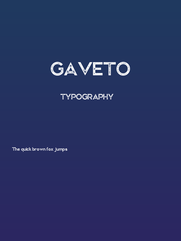 Gaveto Poster