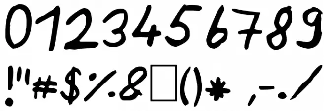 Gavin Font OTHER CHARS