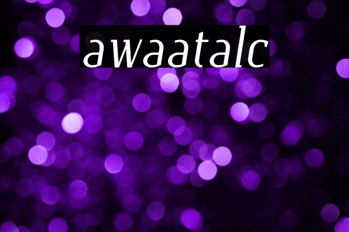 Gawaa Italic Example 2