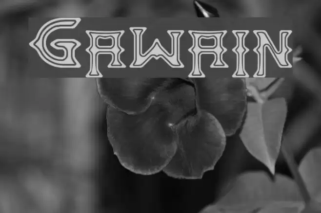 Gawain Schriftart examples