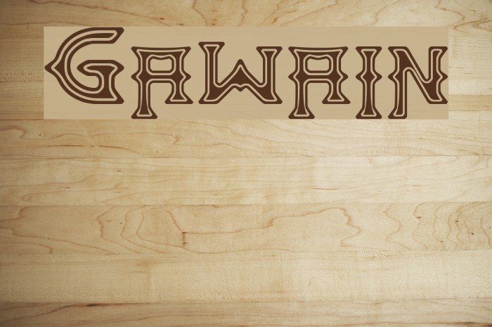 Gawain Font examples