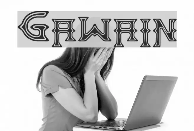 Gawain Schriftart examples