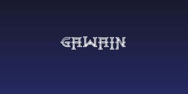 Gawain Social Header