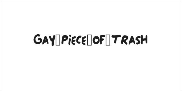 Gay_Piece_of_Trash Logo