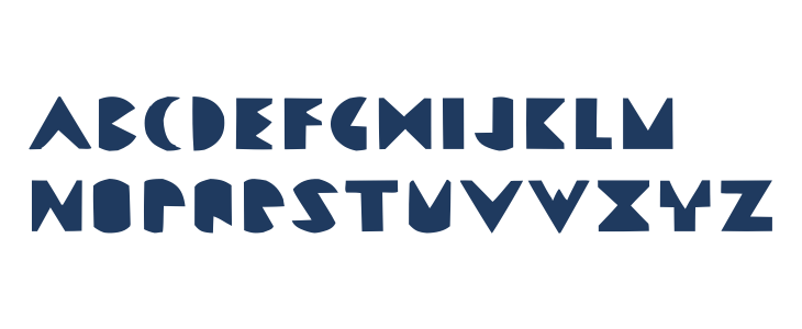 Gayacos Primaria Bastarda Lowercase