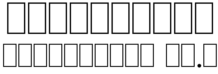Gayane StO Regular Font OTHER CHARS