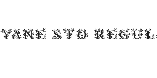 Gayane StO Regular Logo