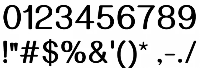 Gayathri Bold Font OTHER CHARS