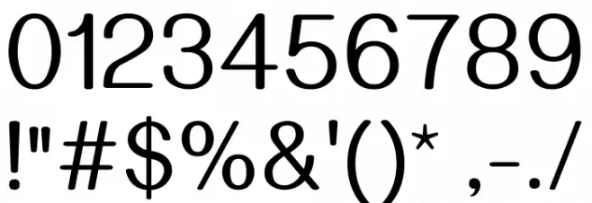 Gayathri Regular Font OTHER CHARS