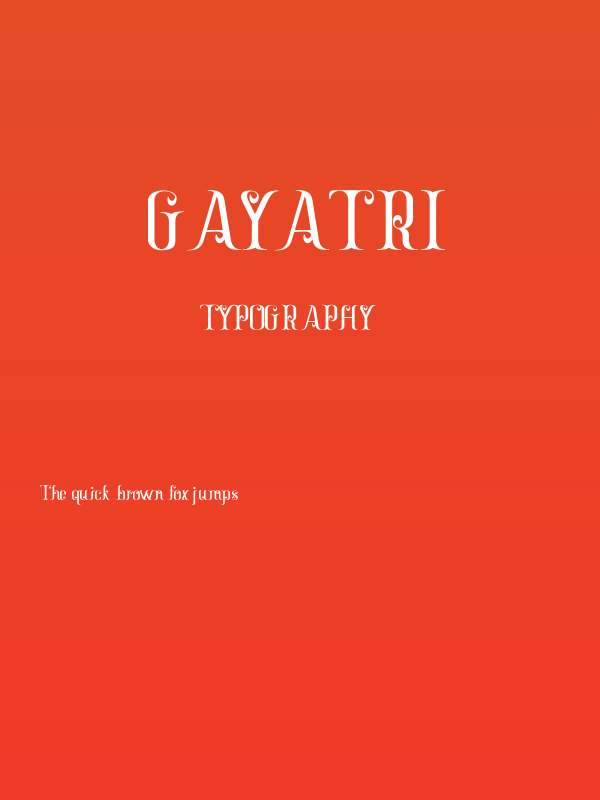 Gayatri Poster
