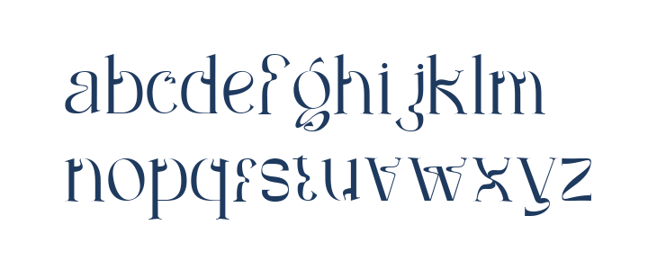 Gaykin Regular Lowercase