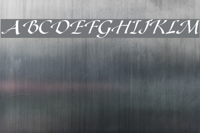 Gaze Italic Font examples
